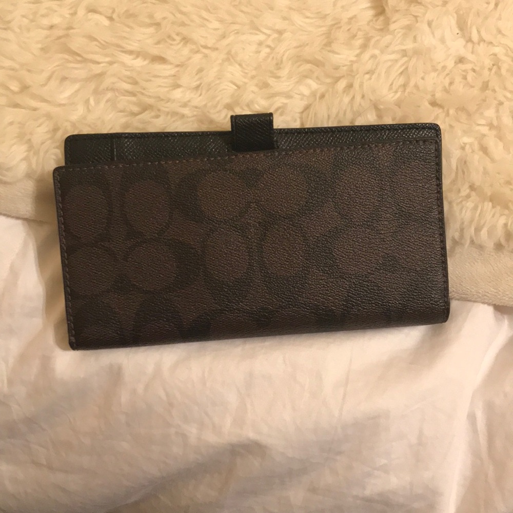 Coach Check Book Holder